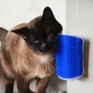 Lovely Pet Cat Self Groomer Wall Corner Massage Comb Cat Kitten Grooming Brush
