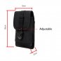 Universal Holster Case for Extra Large Phone Durable Leather+Nylon Fl...