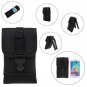 Universal Holster Case for Extra Large Phone Durable Leather+Nylon Fl...