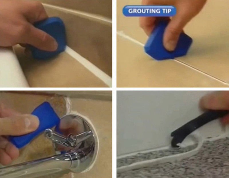 Pro Caulk Finishing Kit - 4 Pcs - Home & Garden Tool - Free Shipping !!!