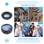 Phone lens kit universal 10 in 1 Wide Angle macro Lens CPL Filter Kaleidoscope