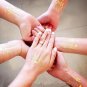 10Pcs Bride Team Gold Stickers Temporary Tattoo Sticker Wedding Decoration Party
