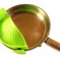 SIMPLE STRAINER - The Best Clip-on Green Silicone Pasta Strainer - Dishwasher...