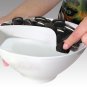 (White) The Original Never Soggy Cereal Bowl NEW FOR 2018 WITH FREE SHIPPING