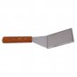 Stainless Steel Spatula Scraper Turner Scoop Wooden Handle Pastry Kitchen Tools