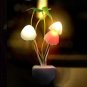 Lucky Mushroom Night Light Romantic color changing Lotus Leaf light sensor kids