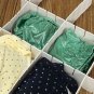6Pcs/set Adjustable Wardrobe Drawer Divider Storage Clapboard For Ties Socks