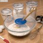 Silicone Splatter Screen Baking Mixing Bowl Guard Covers Pots Avoids Spill