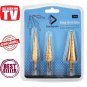 Doersupp 3-Set HSS Titanium Coated Drill Bit !! Free Shipping !!
