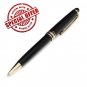 Classic Design Luxury Ballpoint Pen Meisterstuck &acirc;��163 gold Ball Point Pen Black