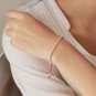 New S925 Sterling Silver Beads Bracelet Handmade Lucky Red Rope Bangle Nice