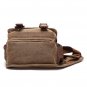 Men Canvas Retro Travel Cycling Crossbody Bag Chest Bag