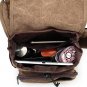 Men Canvas Retro Travel Cycling Crossbody Bag Chest Bag