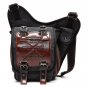 Men Canvas Retro Travel Cycling Crossbody Bag Chest Bag