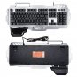 104Keys USB Wired RGB LED Backlight Mechanical Handfeel Gaming Keyboard 26Keys