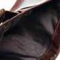 Vintage Genuine Leather 11 Card Slots Coin Bag Trifold Wallet For Men