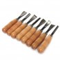 8pcs WOODPECKER Graver Wood Carving Knife Chisel Wood Carving Hand Tool
