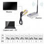 1.2G TX1000 1W 1000mW 8CH Transmitter RX02 12CH Receiver FPV Combo Up to 3km