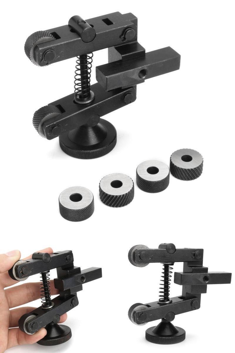 Knurling Knurler Tool Holder Linear Knurl Tool Lathe Adjustable Shank