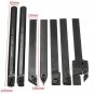 7pcs DCMT/CCMT Carbide Inserts Tool Holder Boring Bar Wrenches Lathe Turning