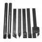 7pcs DCMT/CCMT Carbide Inserts Tool Holder Boring Bar Wrenches Lathe Turning