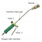Handle Soldering Weld Blow Torch Liquefied Gas Piezo Fire Lighter Tube 2 Switch