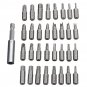 33pcs Security Tamper Proof Torx Hex Star Bit Set Magnetic Holder Screwdriver
