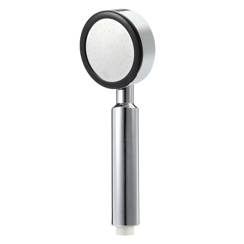 Round Stainless Steel Handheld Bathroom Water Saving Pressurize Shower Head