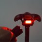 3 in 1 Bicycle Wireless Rear Light Cycling Remote Control Alarm Bike Smart Bell