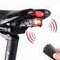 3 in 1 Bicycle Wireless Rear Light Cycling Remote Control Alarm Bike Smart Bell