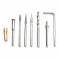 40Pcs Rotary Power Tool Set For 1/8" Shank Sanding Polish Cutting Accessory Bit