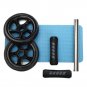 New Keep Fit Wheels No Noise Abdominal Wheel Ab Roller With Mat For Exercise Fit