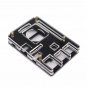 Acrylic Transparent Clear Case Enclosure Box + Cooling Fan for Raspberry Pi 3
