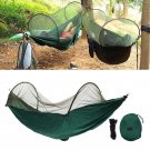 290x145cm Durable Outdoor Camping Hanging Hammock Bed Mosquito Sleeping Gear Mes