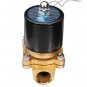 Brass DC 24V 1/2inch Electric Water Air Fuels Gas Solenoid Valve