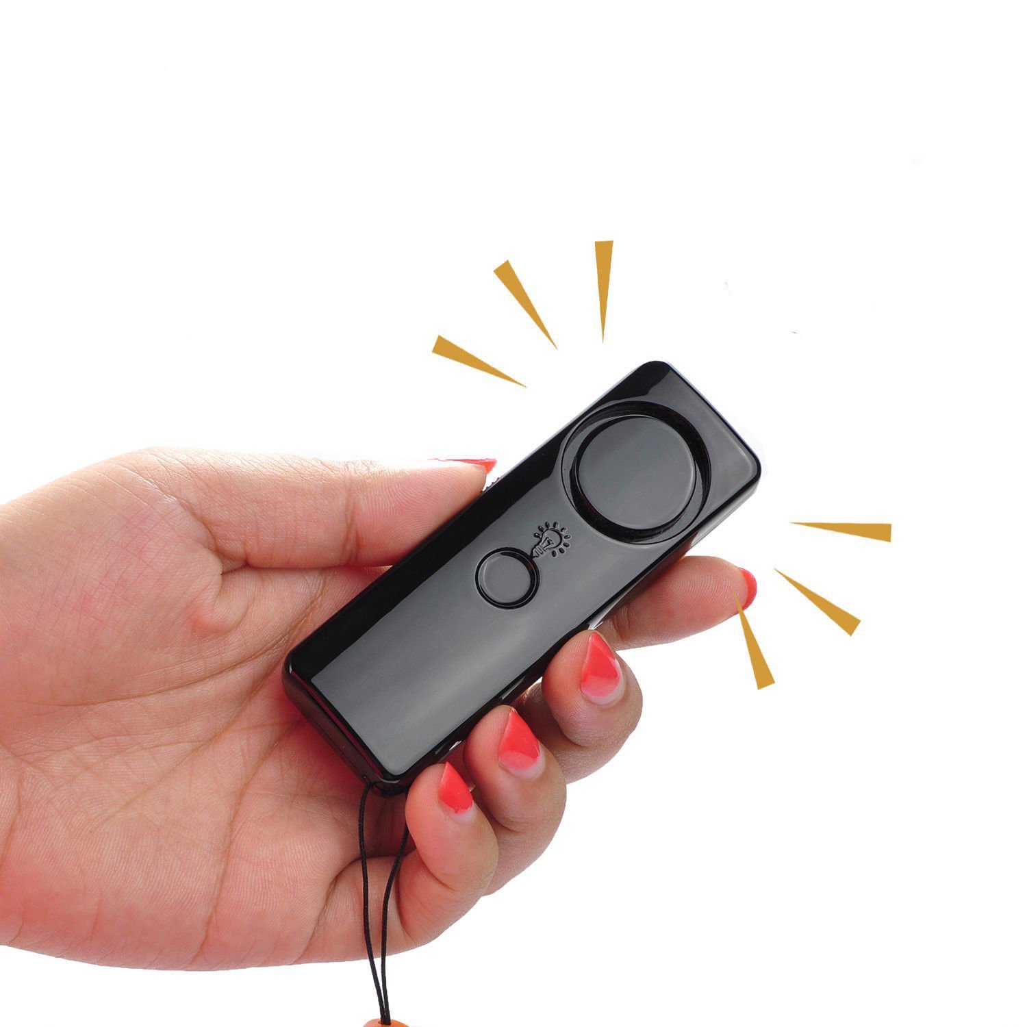 125 dB Extreme Loud Anti Theft Personal Alarm SOS Emergency Self Defense Keychai