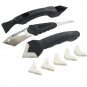 3pcs set Silicone Scraper Caulking Grouting Tool Sealant Finishing Cleaning Kit