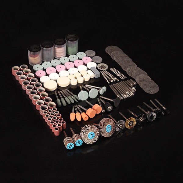240pcs Grinding Sanding Polishing Rotary Tool Accessory For Dremel Shank Tools