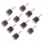 10pcs 25mm 40&80 Grit Flap Wheel Disc Set Sanding Drill Abrasive Sandpaper Polis