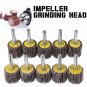 10pcs 25mm 40&80 Grit Flap Wheel Disc Set Sanding Drill Abrasive Sandpaper Polis
