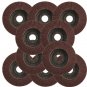 10pcs Polishing Wheel Film Angle Grinder 115mm Flap Sanding Discs 22.2mm Bore 40