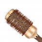 4pcs/set Hair Brush Professional Round Aluminum Tube Comb Set Barrel Curling