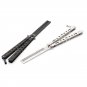 Stainless Steel Hair Beauty Folding Moustache & Beard Comb Hairbrush Beauty Tool
