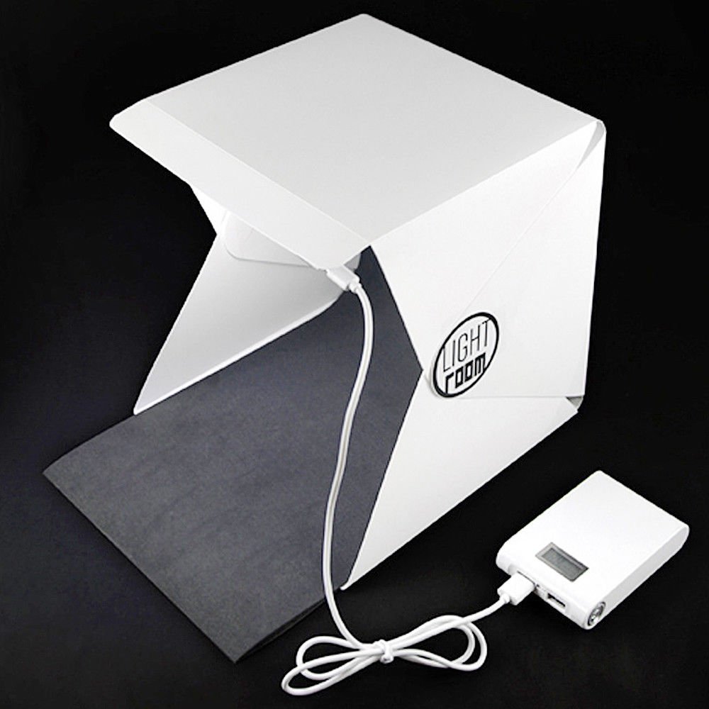 New Portable Folding Lightbox Photography Studio Softbox LED Light Soft