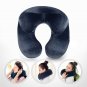 U-Shape Travel Pillow for Airplane Inflatable Neck Pillow Travel Accessories
