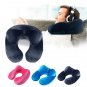 U-Shape Travel Pillow for Airplane Inflatable Neck Pillow Travel Accessories