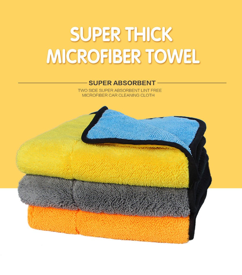 Auto Shine Car Care Wax Polishing Detailing Towels Washing Drying <font rwrSuper