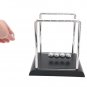 Newton's Cradle Art in Motion Balance Balls Physics Pendulum Science Wave Desk