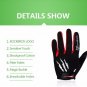 Bike Bicycle Gloves Full Finger Mountain MTB Gloves Touch Screen Gel Padded