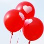 10pcs/lot Heart Balloons For Couples Printed 12 Inch Romantic Decorate Baloon